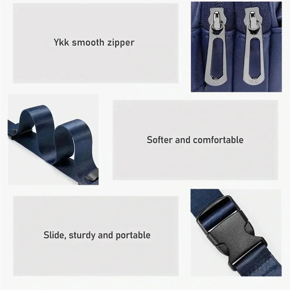 ZORFIN WOMENS BELT/CROSSBODY BAG IN BLUE - Picture 5 of 12